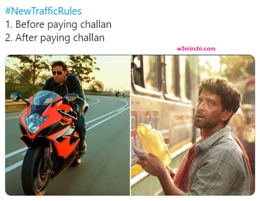 Traffic challan jokes